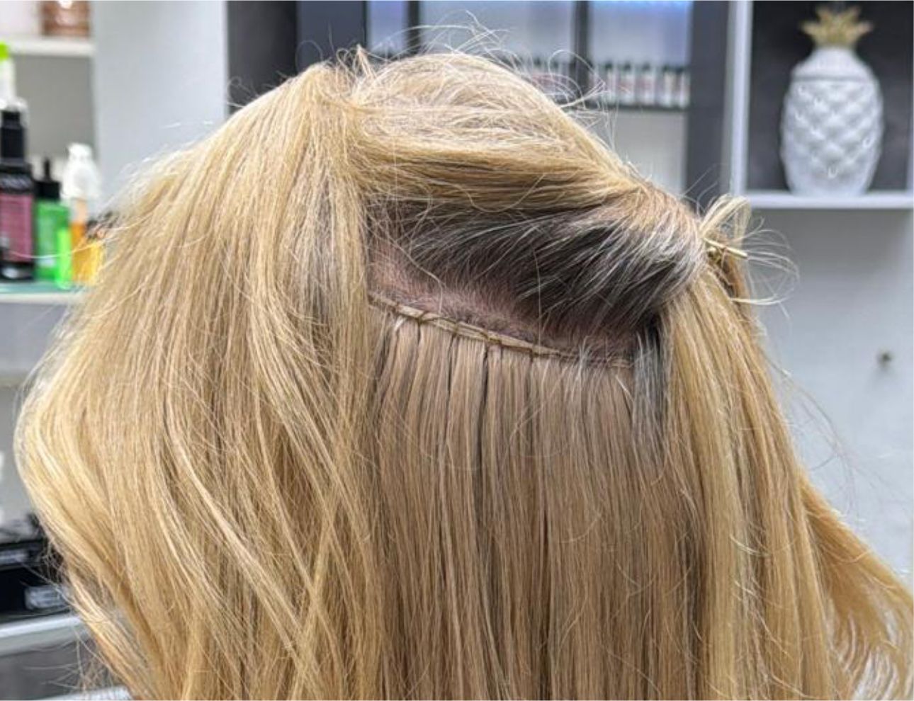 Blonde Extensions Ergebnis bei Truth Mannheim